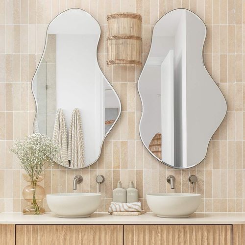 Elysian Minimal Mixer & Spout Set | Brushed Nickel