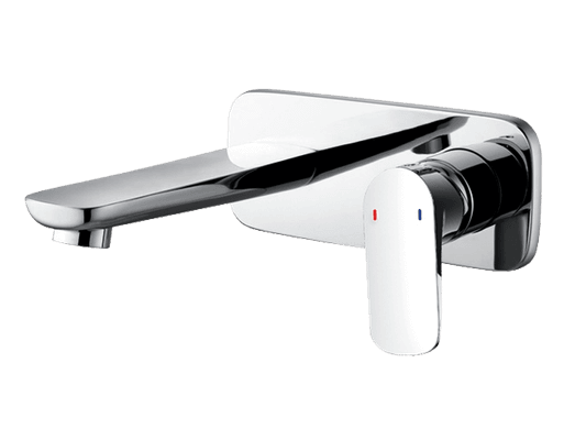 Modern Linea Wall Mount Basin Mixer