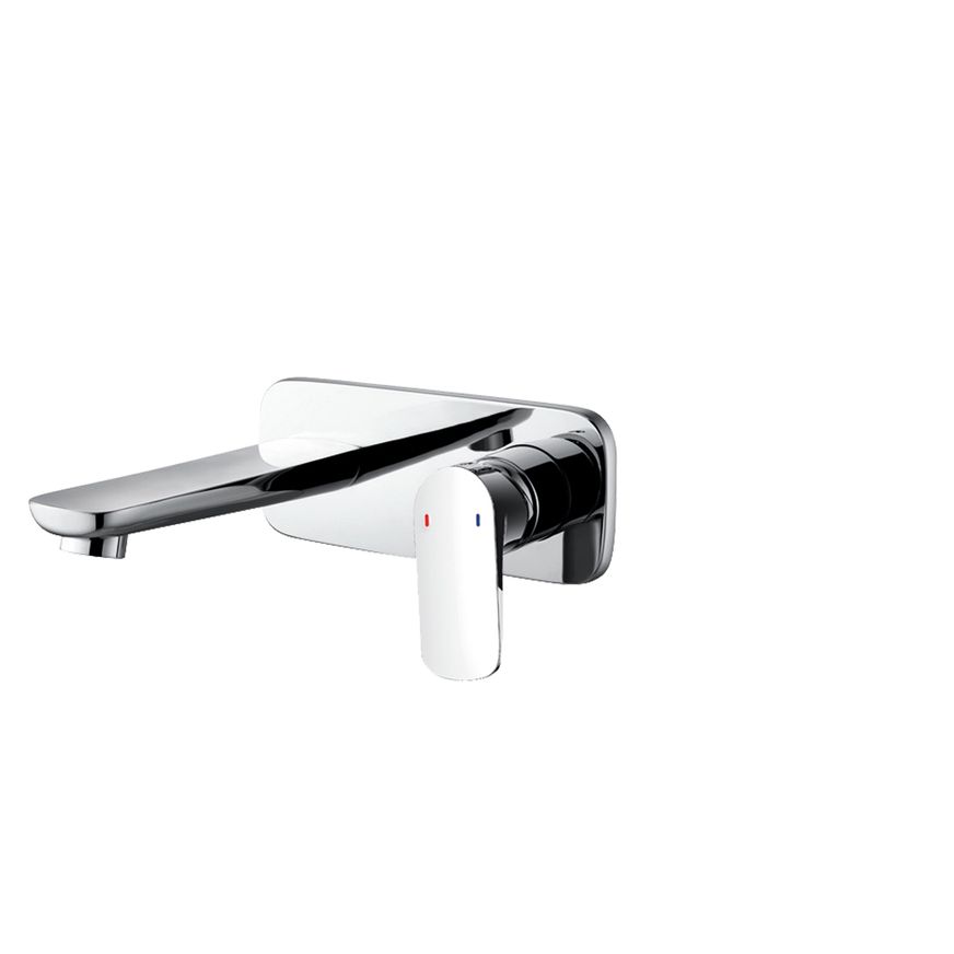 Modern Linea Wall Mount Basin Mixer