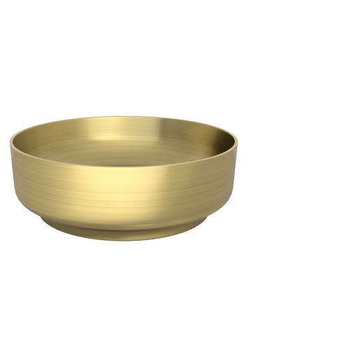 Verotti Stainless Steel 360mm Basin (Brushed Gold)