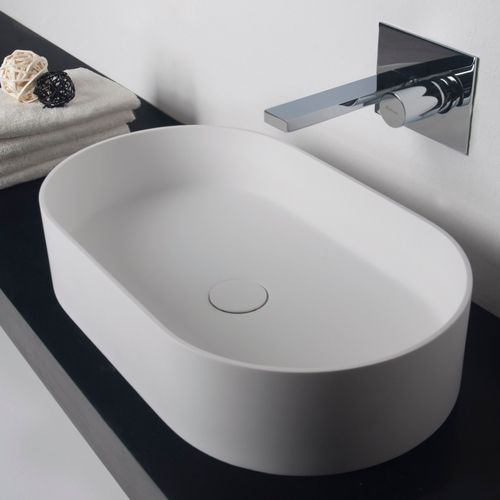 Super-Thin 600 Pill Oval Vessel Basin