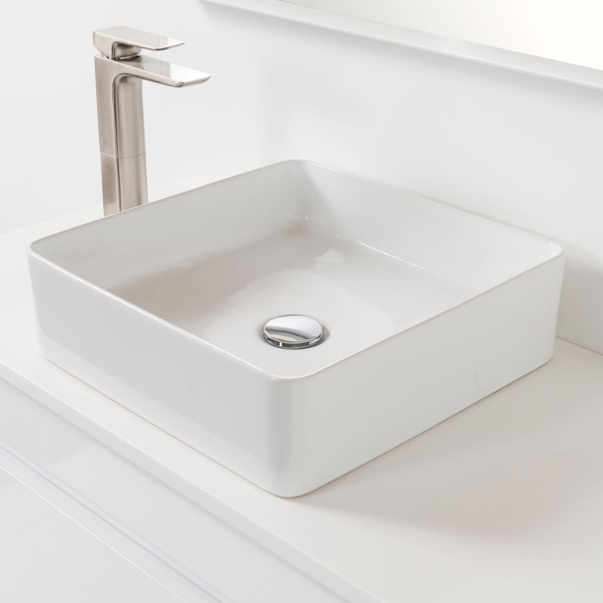 Sleek Square Basin