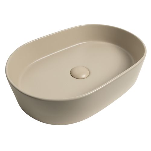 Petra Pill Matte Ecru Sand Basin