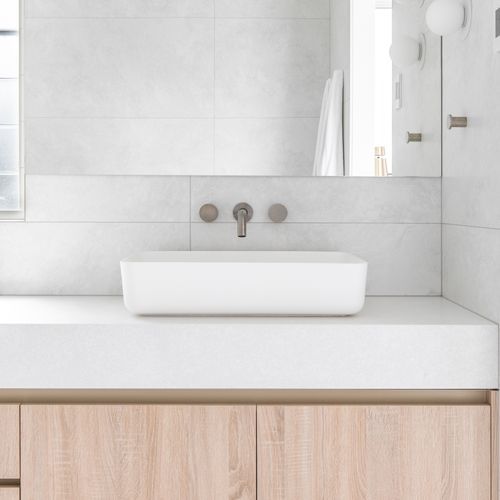 Frankie Basin Sink 600mm Matte White