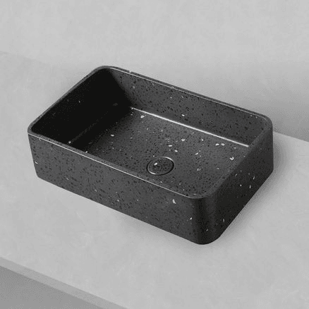 Black Terrazzo
