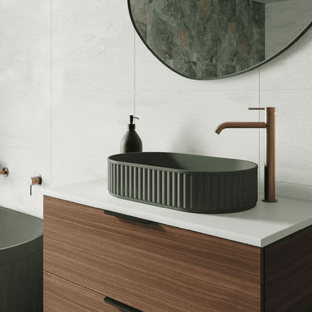 Minka Pill Solid Surface Above Counter Basins