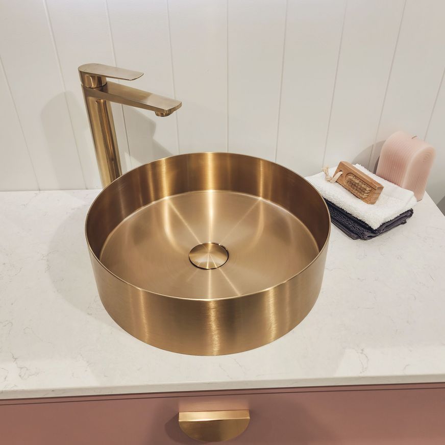Code Fusion Round Stainless Steel Basin