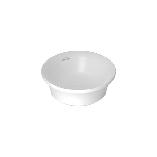 Flute Round Vessel Basin