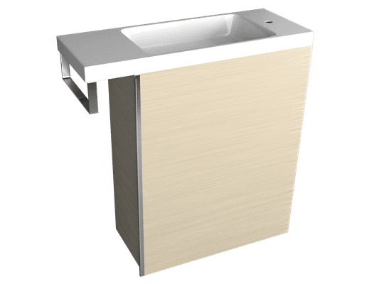 Kzoao Mini WC Set Beech Wood Grain