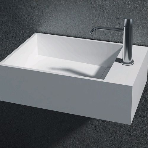 Plano 300 Wall Hung Basin - Small Bathroom Vanity