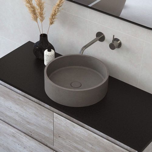 Jada Round Concrete Above Counter Basins