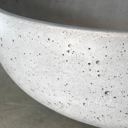 STB12 Justina Cast Concrete 600mm Basin