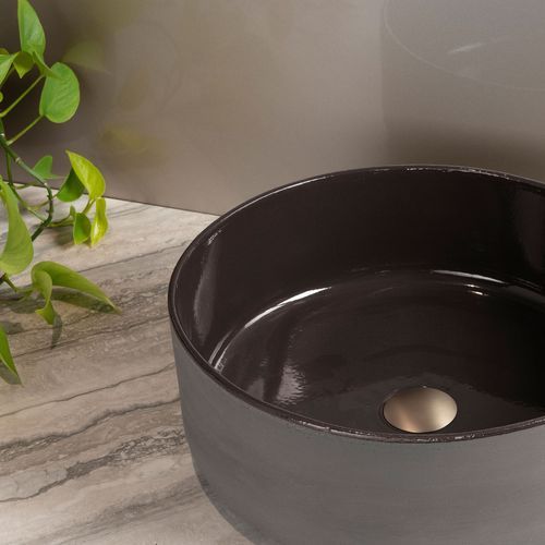 Terzofoco Natural Earth Circular Counter Top Basin