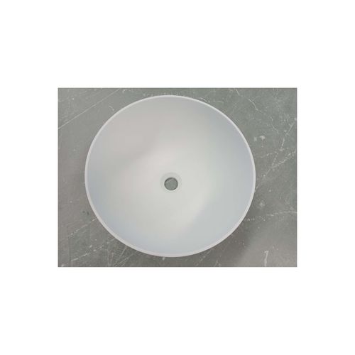 Round Semi-recessed Basin 400mm 'Tui'
