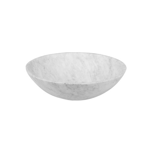 iStone Round Basin 400 x 130mm Natural Marble