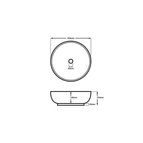 Silvia STB13 Round Basin