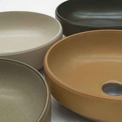 Terra 380 Round Vessel Basin Dune
