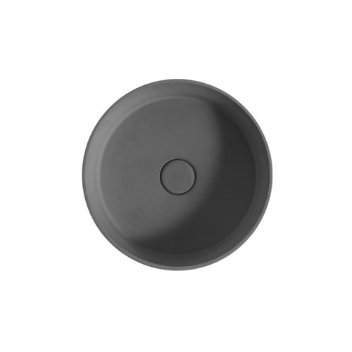 'Sol' Charcoal Concrete Round 390mm Basin