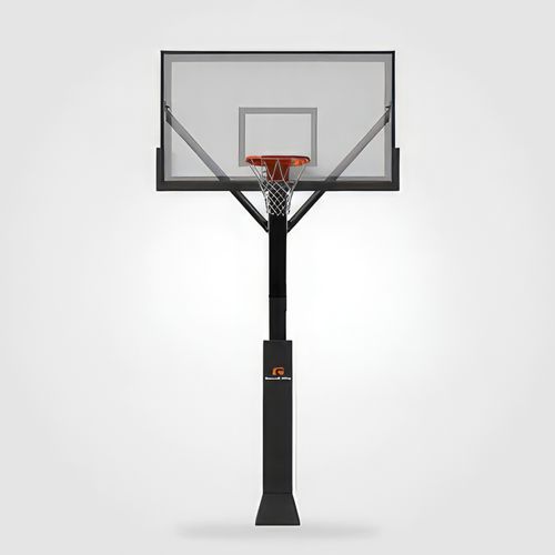 B4850W 72" Fixed Height - Stainless Steel Hoop