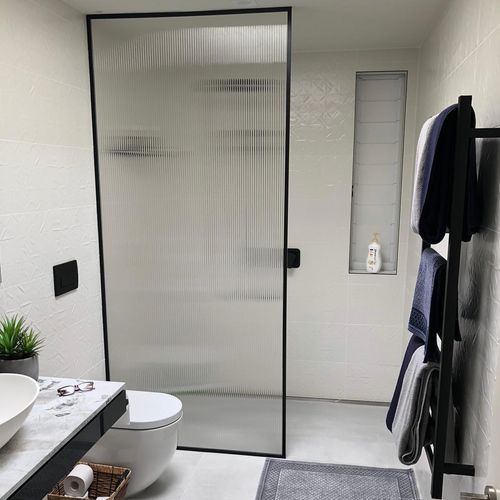 Haynes Glass Fluted Showers & Screens