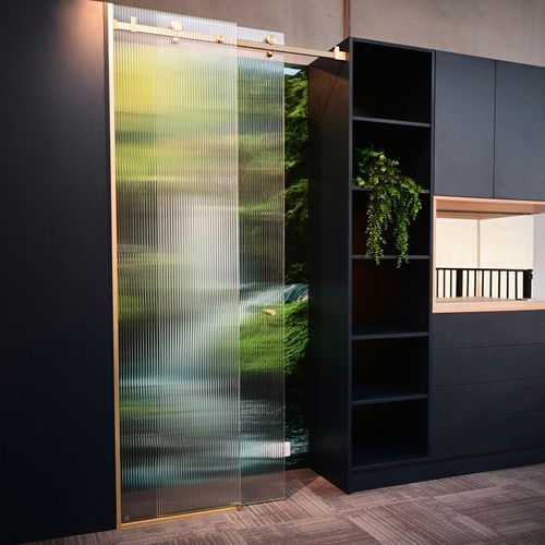 Haynes Glass Fluted Showers & Screens
