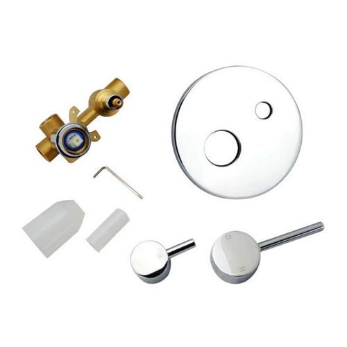 Lucid Pin Mixer with Diverter Chrome