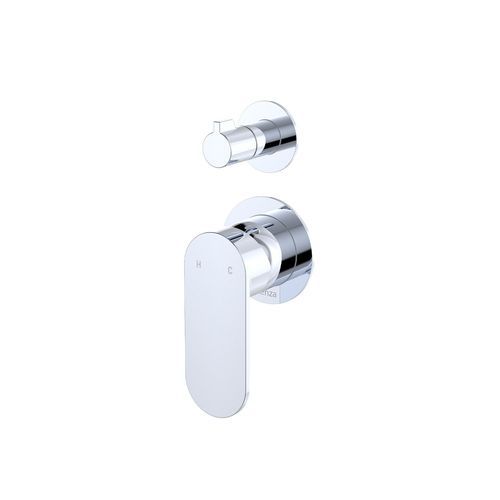 Empire Slim Wall Diverter Mixer, Vertical