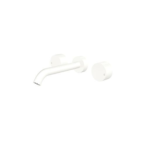 Kaya Wall Set, Round Taps, 180mm Outlet