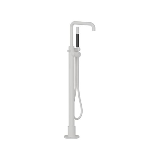 Buddy X Square Floor Mount Bath Filler With Handshower