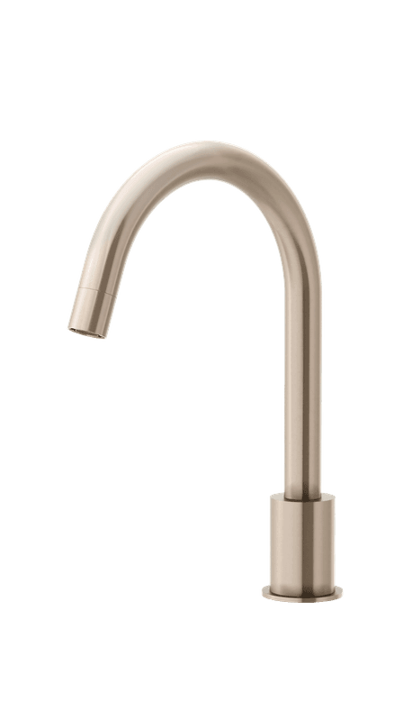 Meir Champagne Round Hob Mounted Swivel Spout