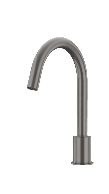 Meir Shadow Round Hob Mounted Swivel Spout