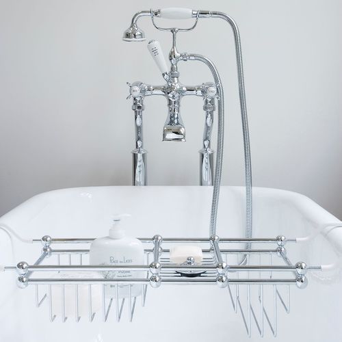 Perrin & Rowe Classical Bath Filler With Levers
