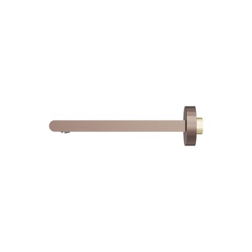 Bianca Fixed Bath Spout 200mm | Brushed Bronze