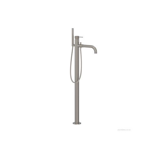 Oli 316 Floor Mount Bath Filler& Handshower With Linea