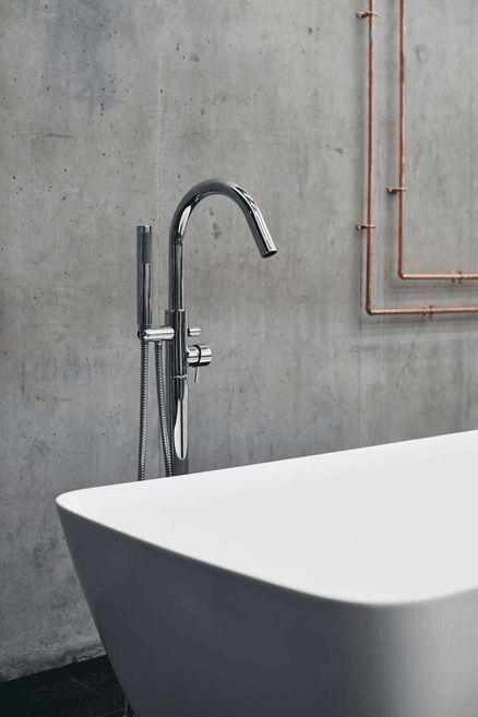 Mike Pro Floor Mount Shower Mixer