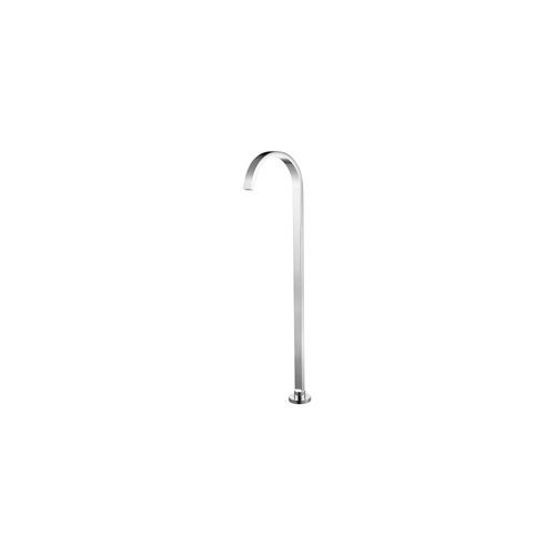 Freestanding Minimal Bath Spout - ROC04 Brushed Nickel