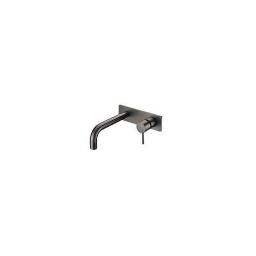 Wall Spout & Mixer - CLAS12 Brushed Nickel