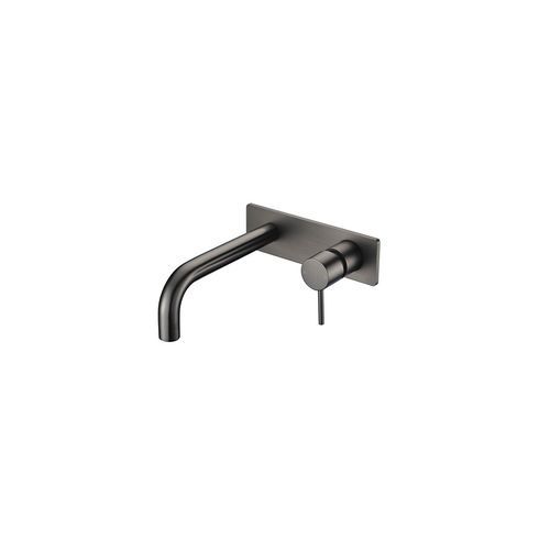 Wall Spout & Mixer - CLAS12 Brushed Nickel