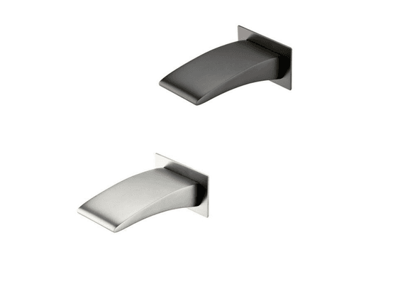 Waterfall Bath Spout - SPOUT11 Brushed Nickel