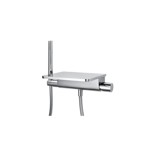 Modern Wall Mount Bath Mixer And Shower Set (Waterfall)
