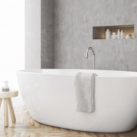 Voda Floor Mounted Bath Filler - 5 Colours