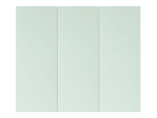 Kzoao 900mm Mirror Cabinet Gloss White