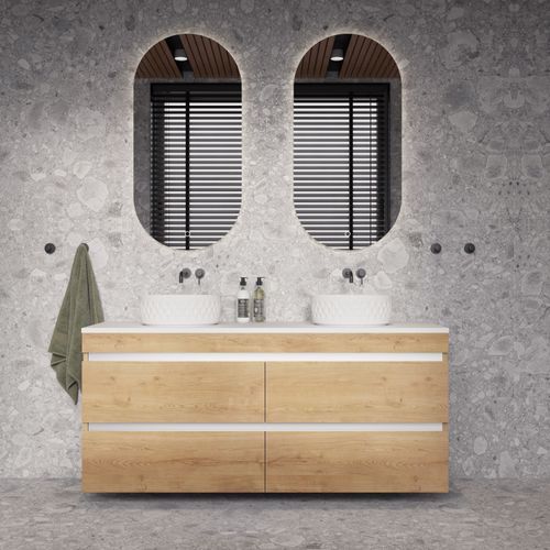 Vega Wall Hung Double Height Vanity