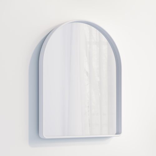 Arch Wall Mirror | Matte White