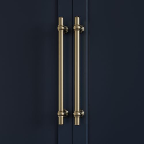 Kingsley Adjustable Cabinetry Pull | Brushed Brass