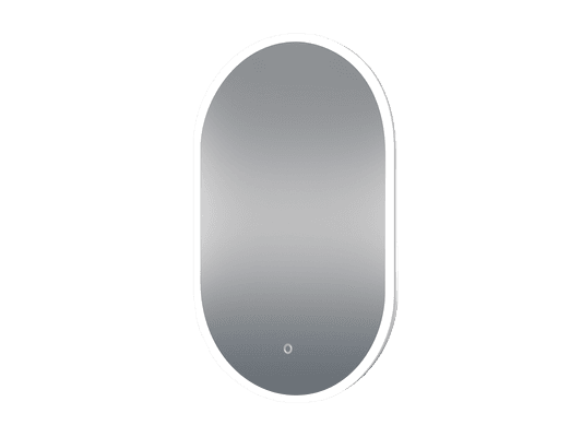 Verre 600 x 900mm Oval Mirror