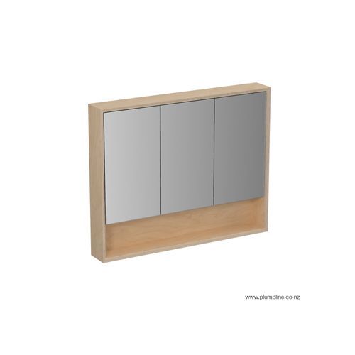 Ply25 900 Mirror Cabinet 3 Door