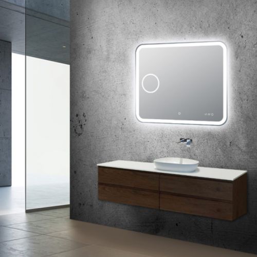 LED Rectangle Mirror 900x750mm