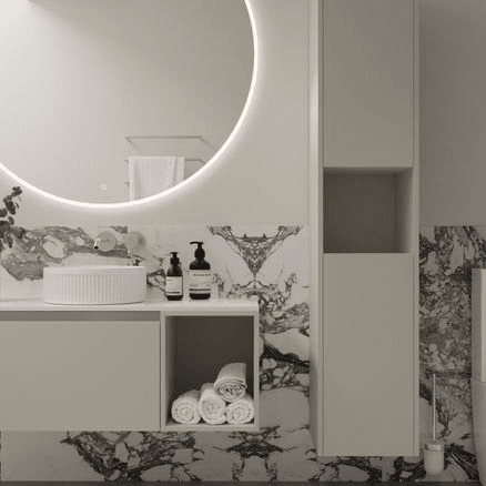 Savanna Luxe Single Tier Vanities