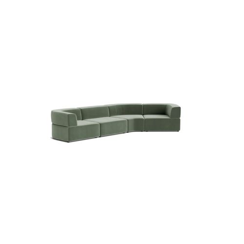 Stretch Closed Chaise Sofa